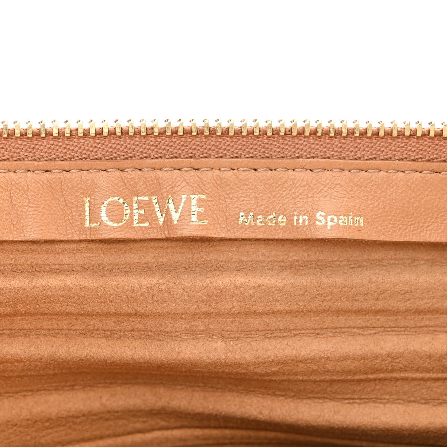 Lambskin Pleated Bracelet Pouch Shoulder Bag Warm Desert