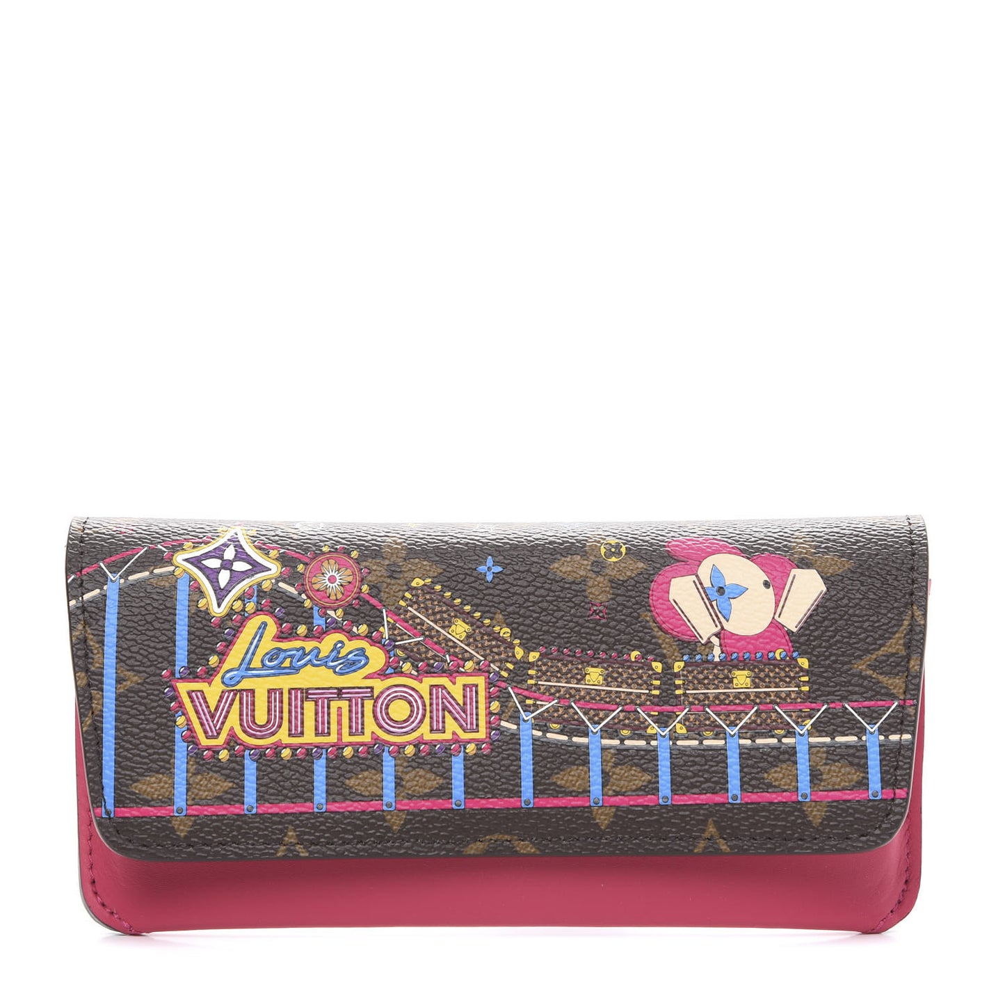 Monogram 2020 Christmas Animation Roller Coaster Woody Glasses Case Pivoine