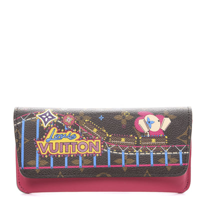 Louis Vuitton Monogram 2020 Christmas Animation Roller Coaster Woody Glasses Case Pivoine 1 of 9