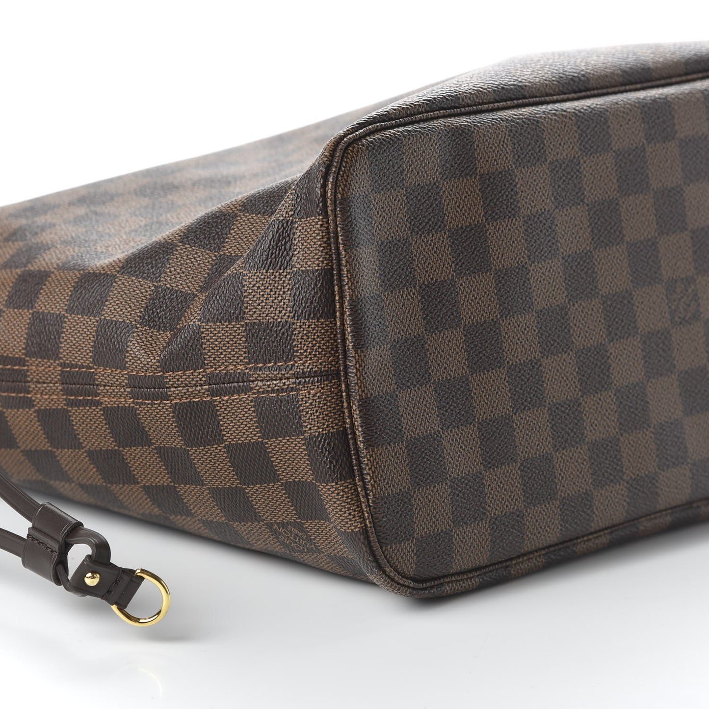 Damier Ebene Neo Neverfull MM Rose Ballerine