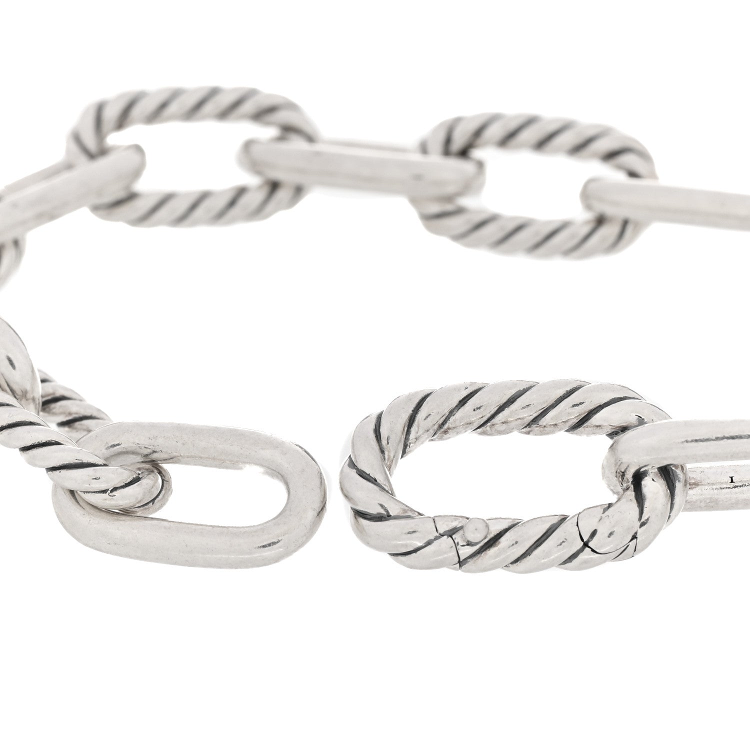 David Yurman Sterling Silver 8.5mm Madison Chain Bracelet 3 of 4