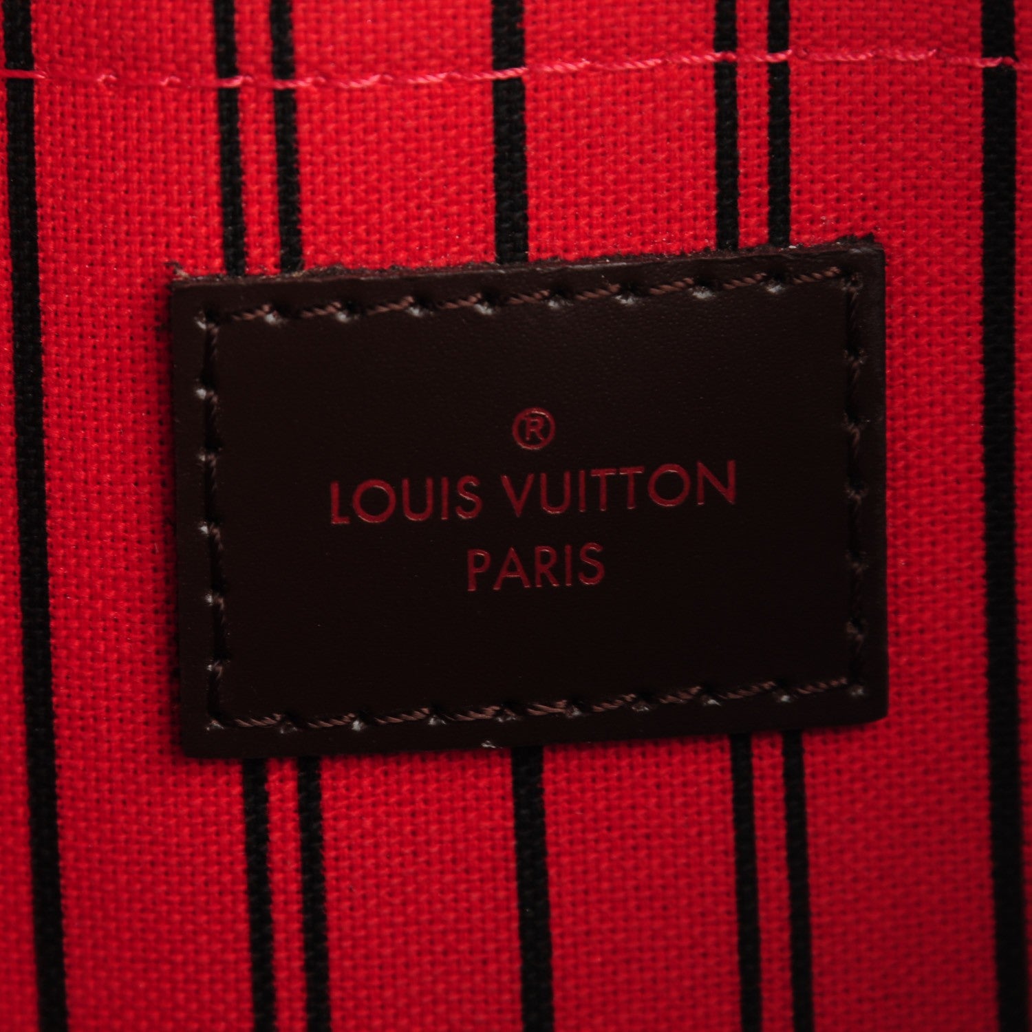 Louis Vuitton Damier Ebene Neverfull MM GM Pochette 7 of 8