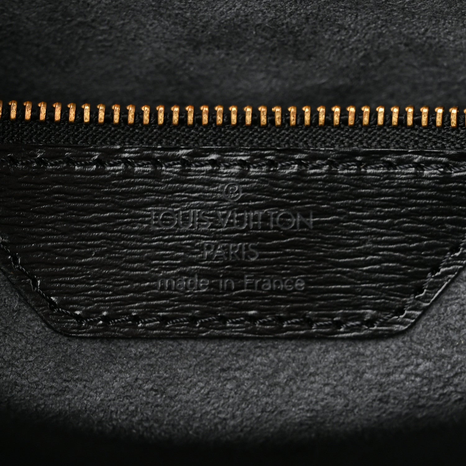 Louis Vuitton Epi Saint Jacques GM Black 6 of 10