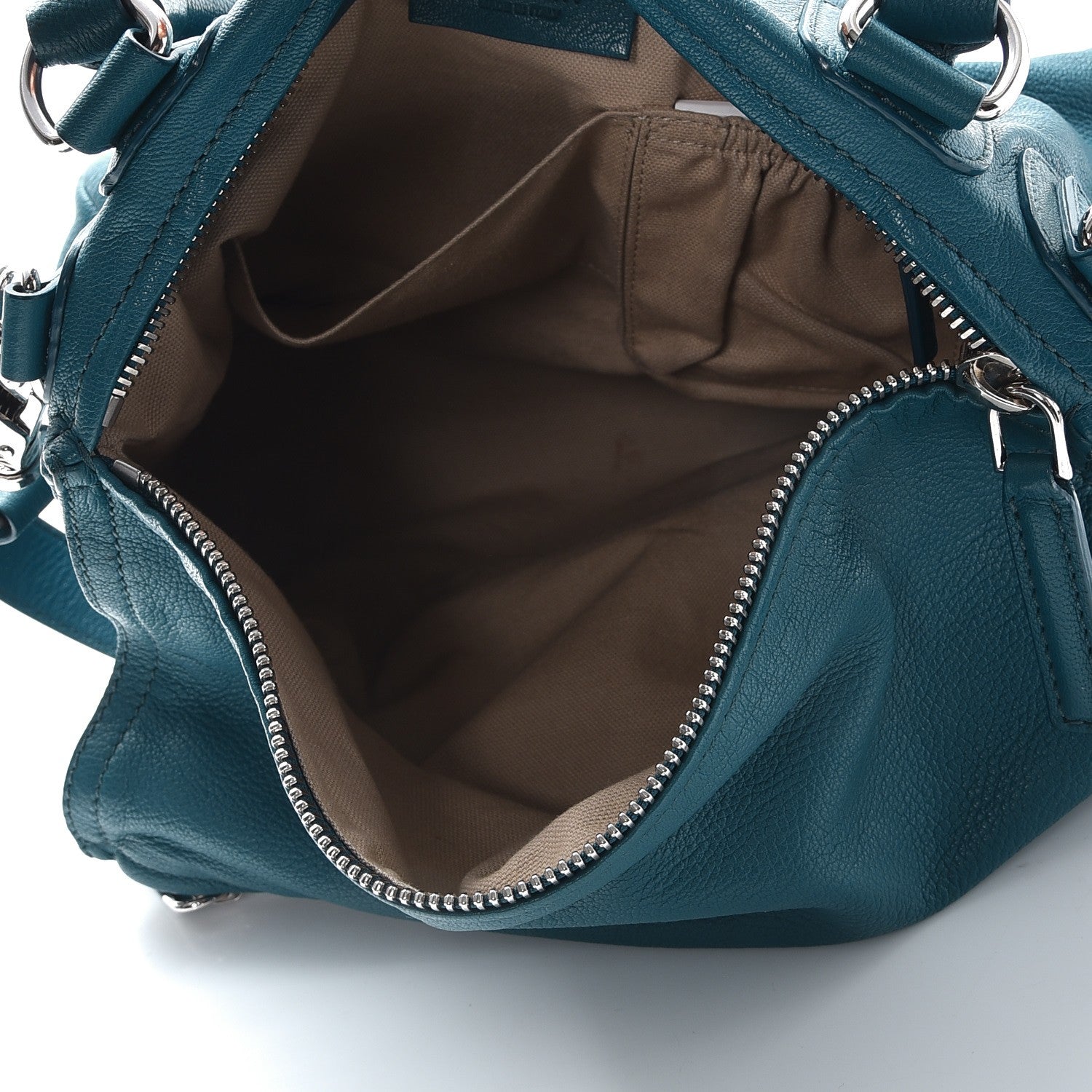 Givenchy Sugar Goatskin Medium Pandora Petrol Blue 9 of 10