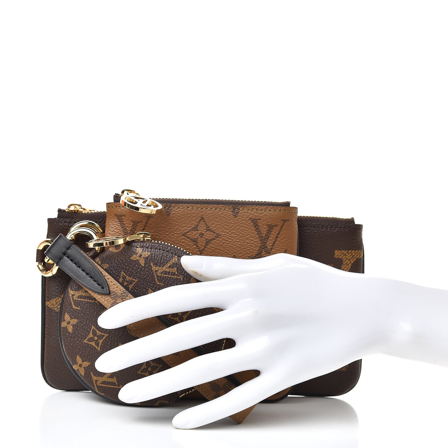Louis Vuitton Reverse Monogram Giant Trio Pouch 2 of 7