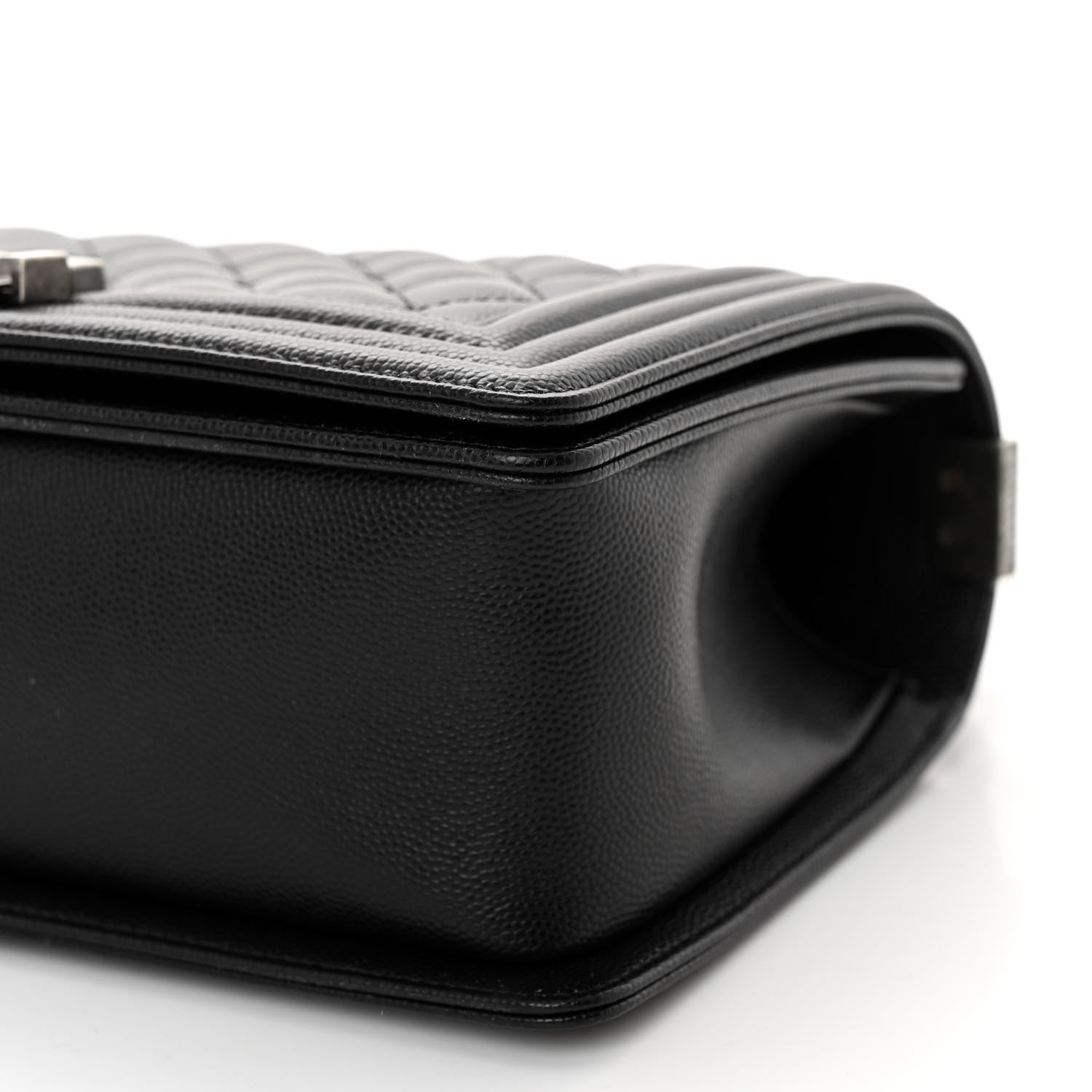 Chanel Caviar Quilted Medium Boy Flap Black 10 of 10