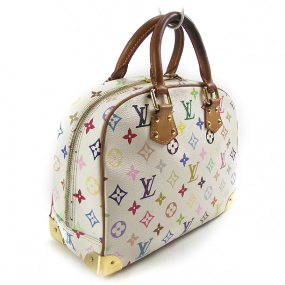 Monogram Multicolor Trouville White