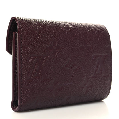 Louis Vuitton Empreinte Victorine Wallet Wine 3 of 8