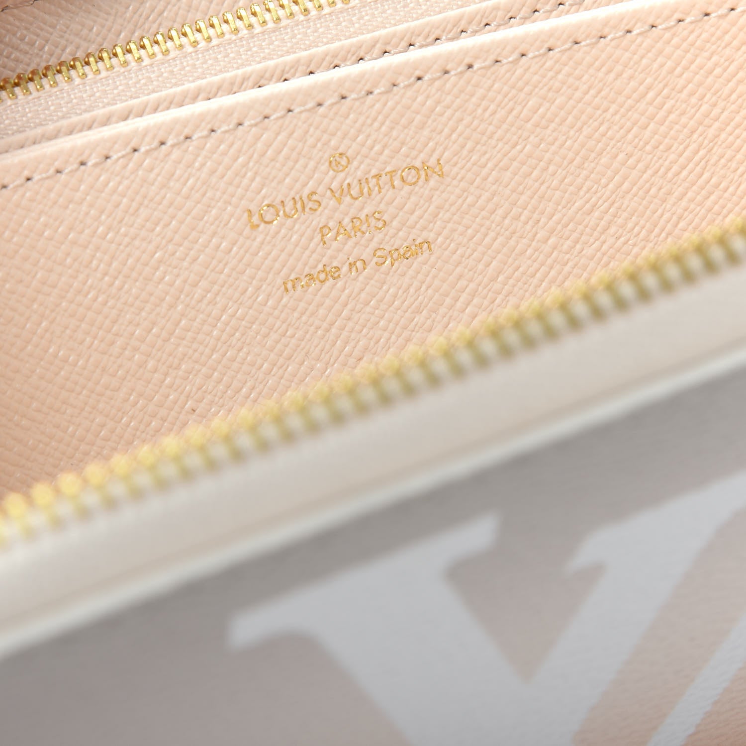 Louis Vuitton Monogram Giant By The Pool Zippy Wallet Brume 6 of 8