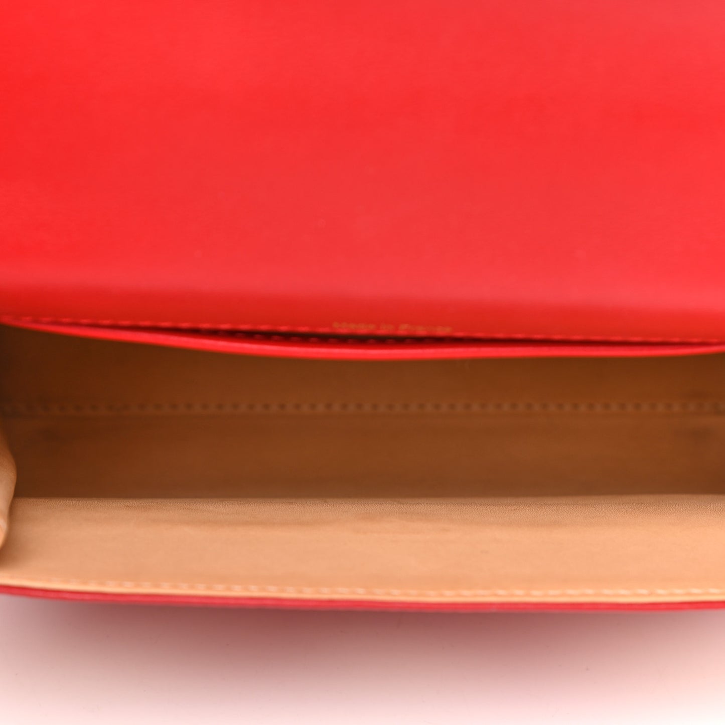 Calfskin Mini Tempete Satchel Red
