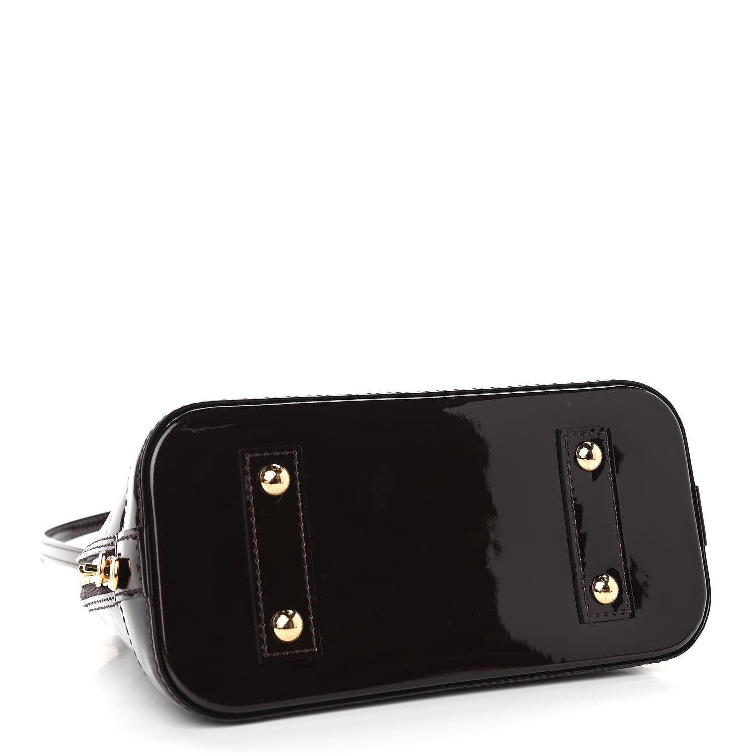 Louis Vuitton Vernis Alma BB Amarante 4 of 10