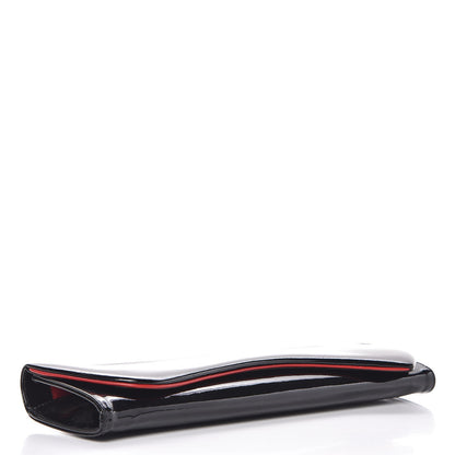 Christian Louboutin Patent Pigalle Clutch Black 4 of 9