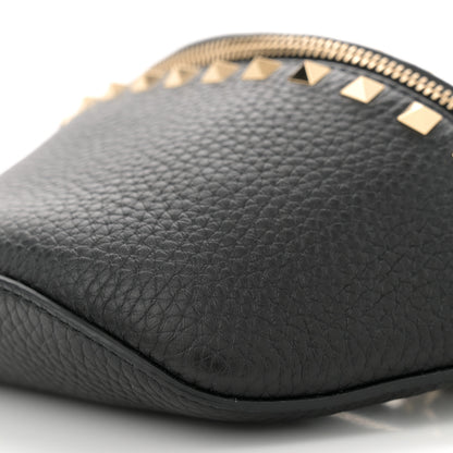 Valentino Garavani Calfskin Rockstud Belt Bag Black 9 of 9