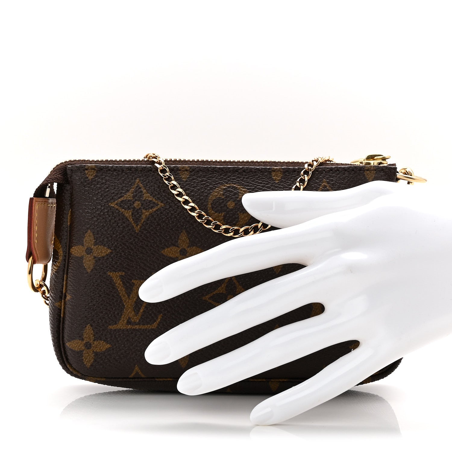 Louis Vuitton Monogram Mini Pochette Accessories 2 of 8