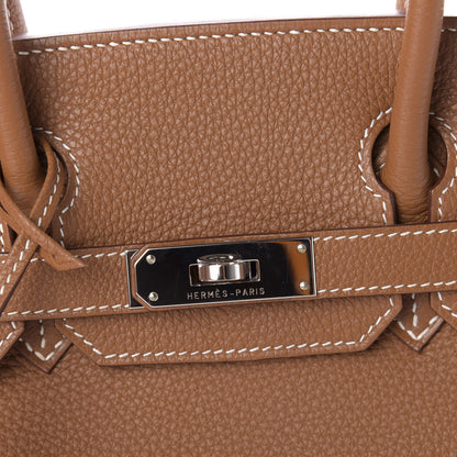 Hermes Togo Birkin 30 Gold 8 of 12