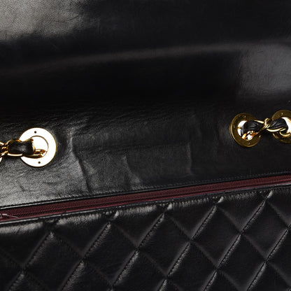 Chanel Lambskin Quilted Jumbo Single Flap Black 8 of 10