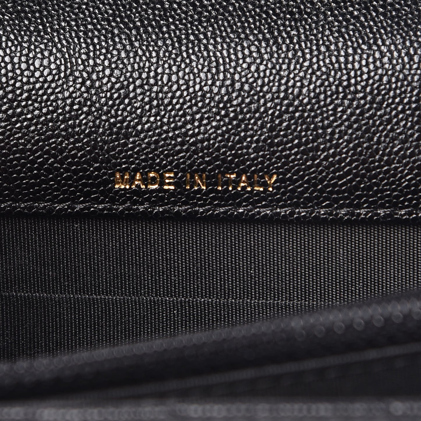 Caviar Quilted Boy Square Wallet on Chain WOC Black