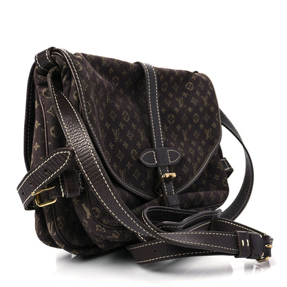 Louis Vuitton Monogram Mini Lin Saumur Ebene 3 of 6