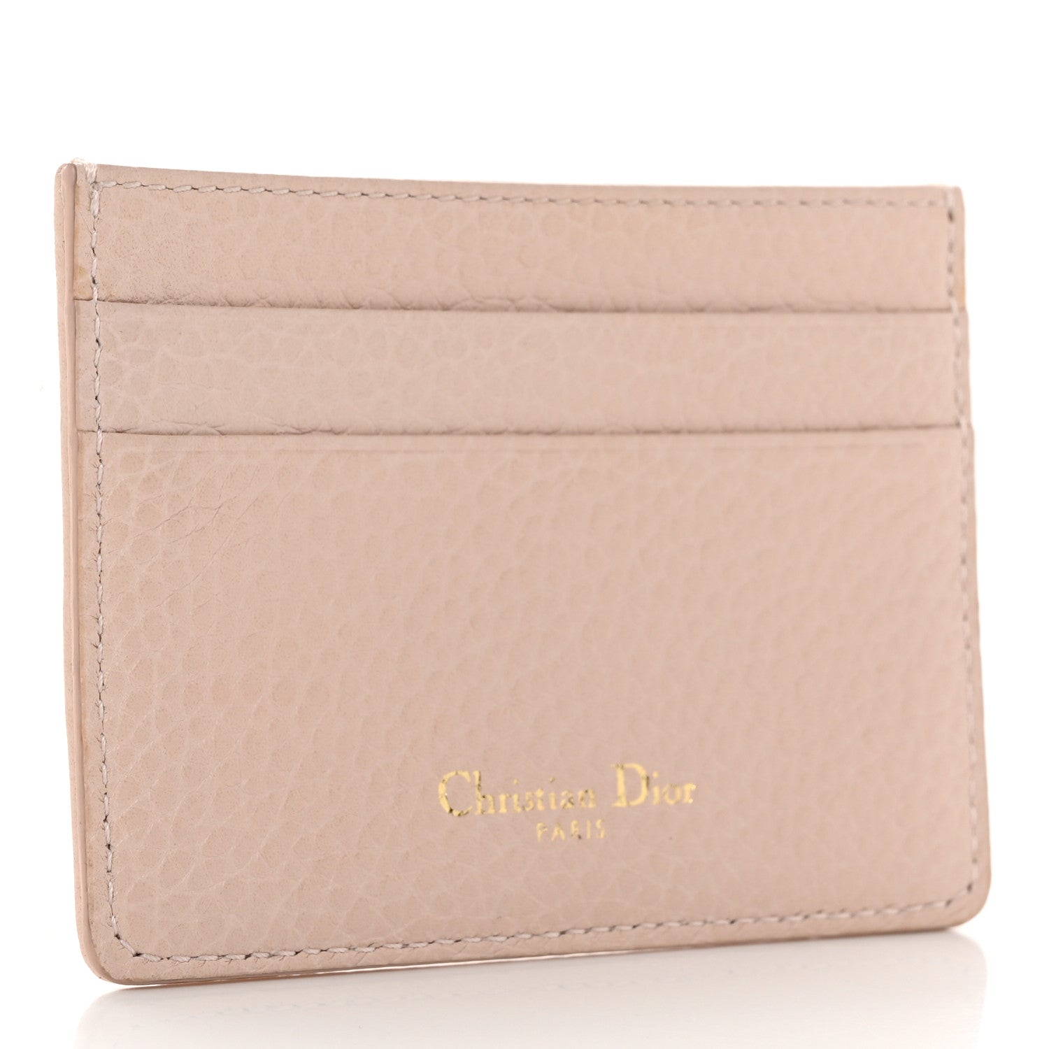 Christian Dior Grained Calfskin Cannage Diorama Card Holder Rose Poudre 3 of 10