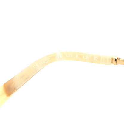 Chloe Oversized Round Carlina Oversized Round Sunglasses CE114SC Gold 6 of 7
