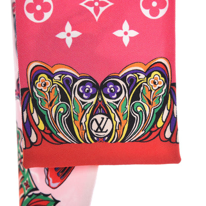 Louis Vuitton Silk Monogram World Of Love Bandeau White 5 of 7