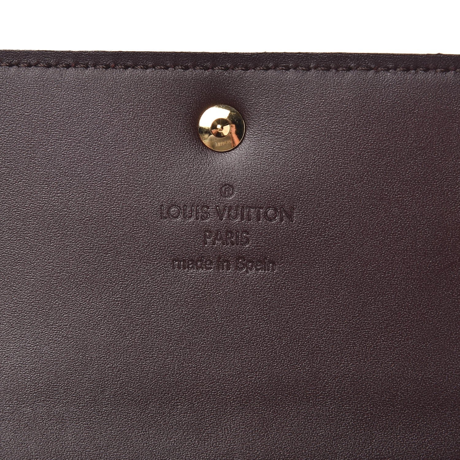Louis Vuitton Vernis Business Card Holder Amarante 6 of 7