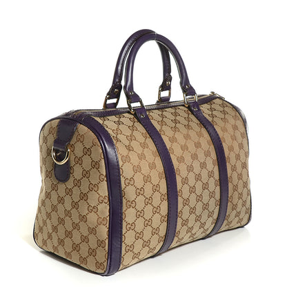 Gucci Monogram Medium Joy Boston Purple 12 of 18