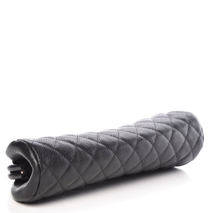 Chanel Caviar Quilted Timeless Clutch Black 4 of 9