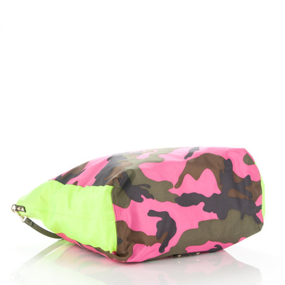 Valentino Garavani Nylon Camo Rockstud Foulard Tote Multicolor 4 of 6