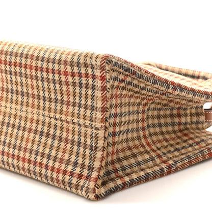 Celine Tweed Calfskin Triomphe Small Multicolor 9 of 9