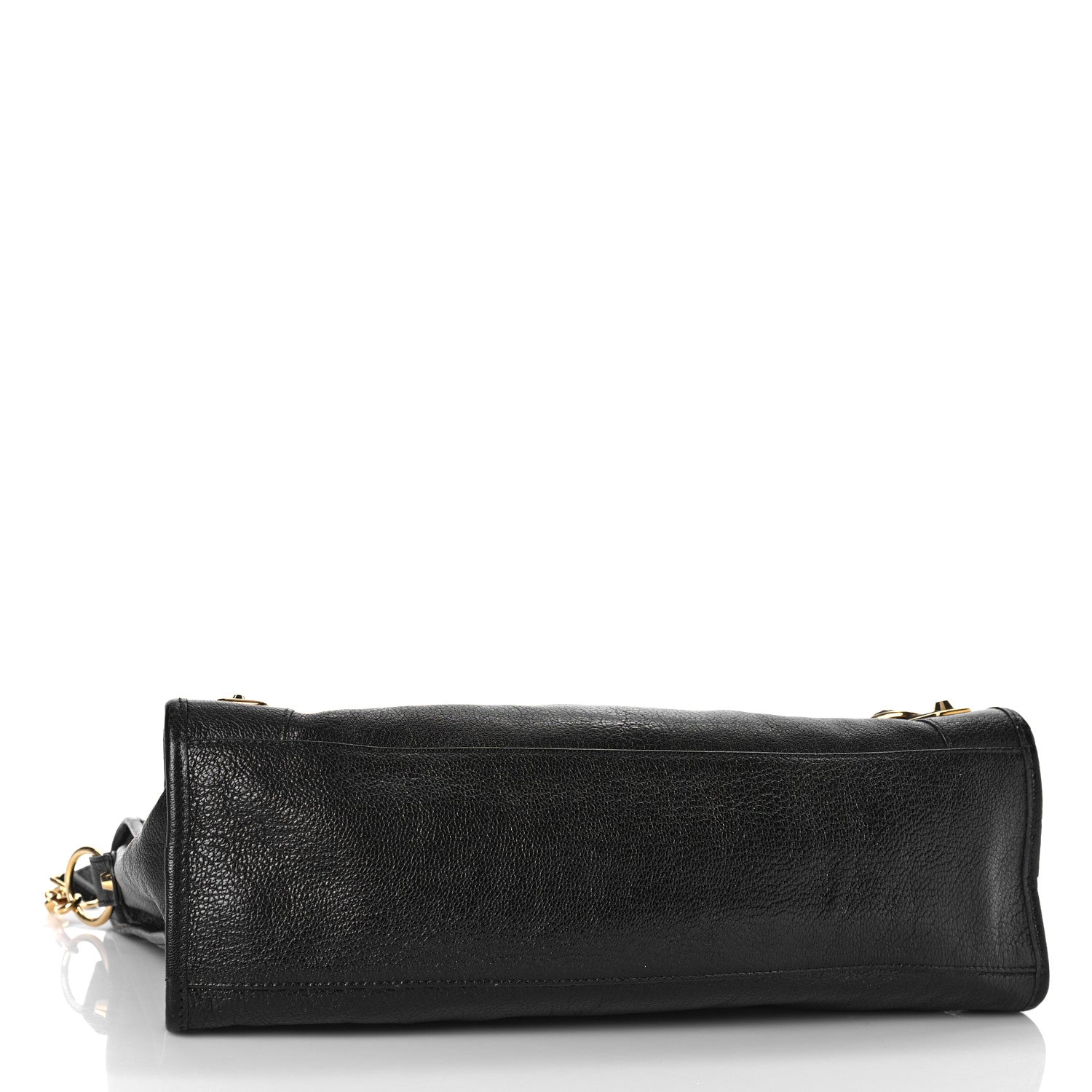 Balenciaga Chevre Gold Metallic Edge Hardware S City Black 4 of 11
