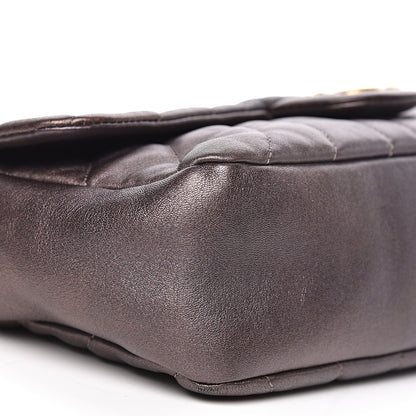Chanel Metallic Calfskin Degrade East West Flap Bronze 9 of 10