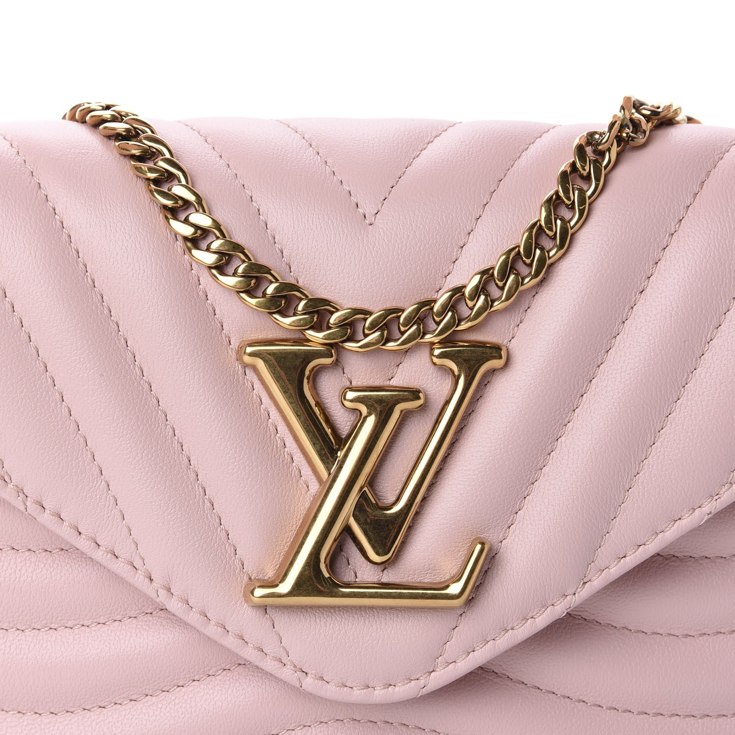 Louis Vuitton Calfskin New Wave Multi Pochette Rose Ballerine 9 of 10