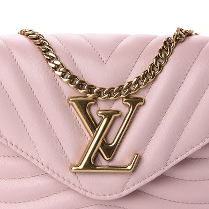 Louis Vuitton Calfskin New Wave Multi Pochette Rose Ballerine 9 of 10