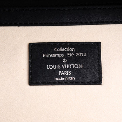 Louis Vuitton Calfskin Suship North South Speedy Navy White 6 of 7
