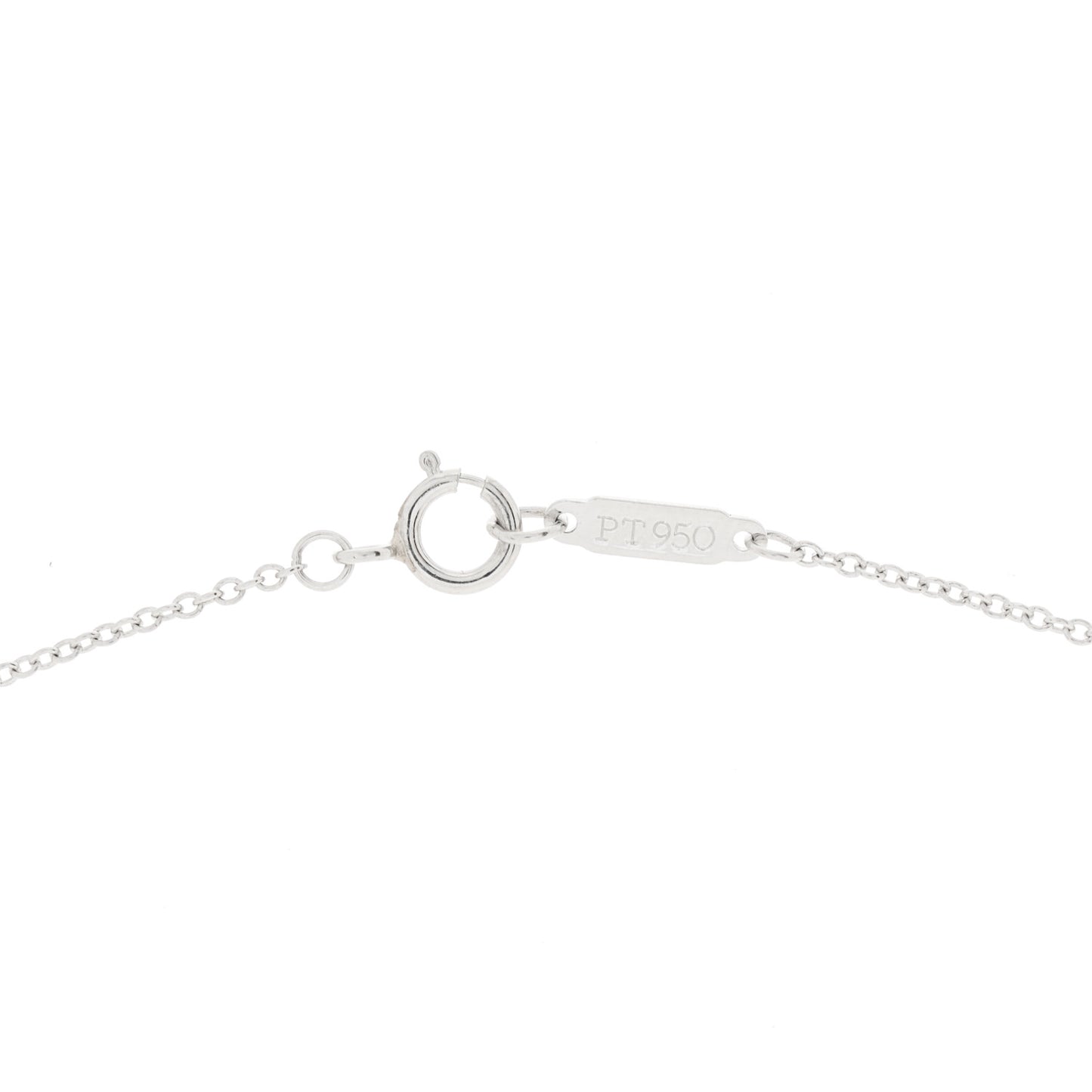 Platinum Diamond Paper Flowers Pave Pendant Necklace