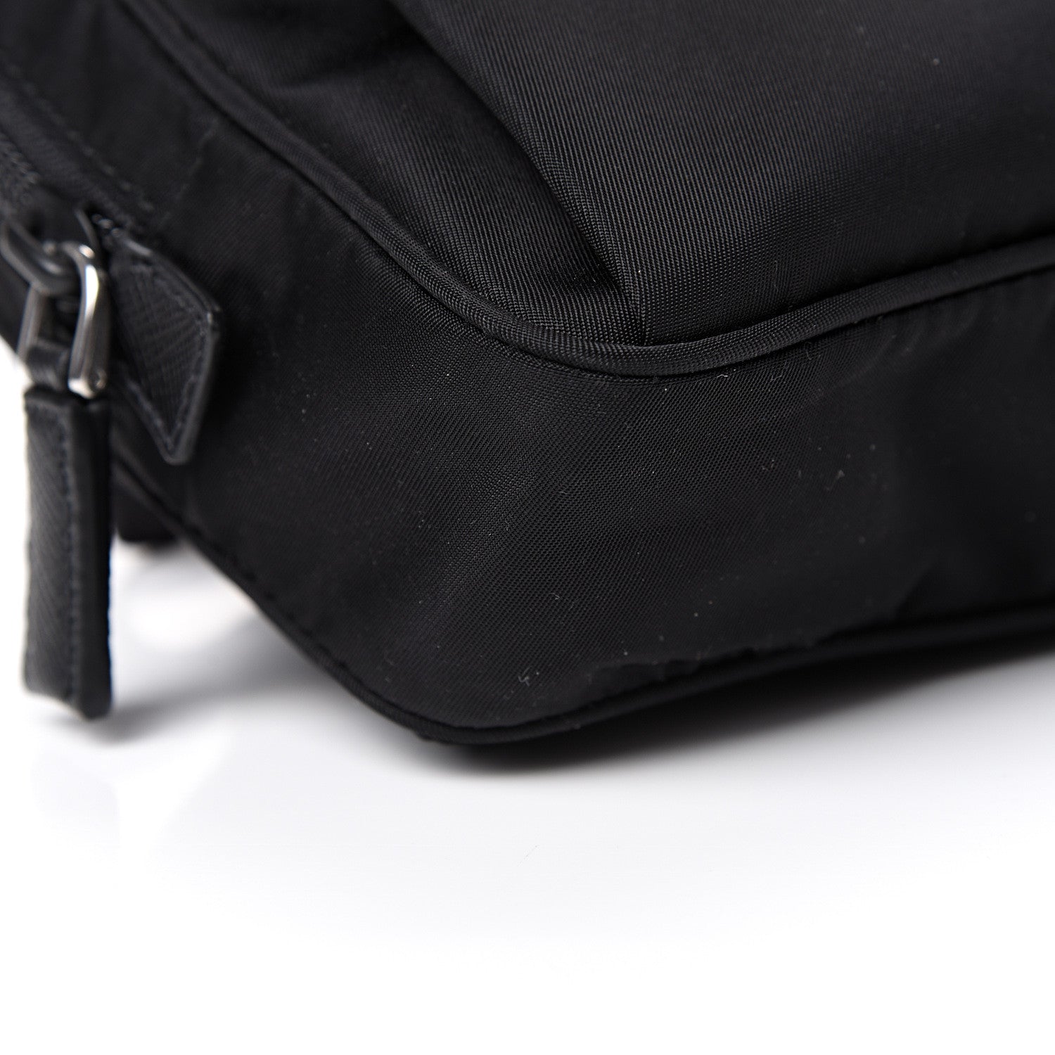 Prada Tessuto Nylon Belt Bag Black 8 of 9