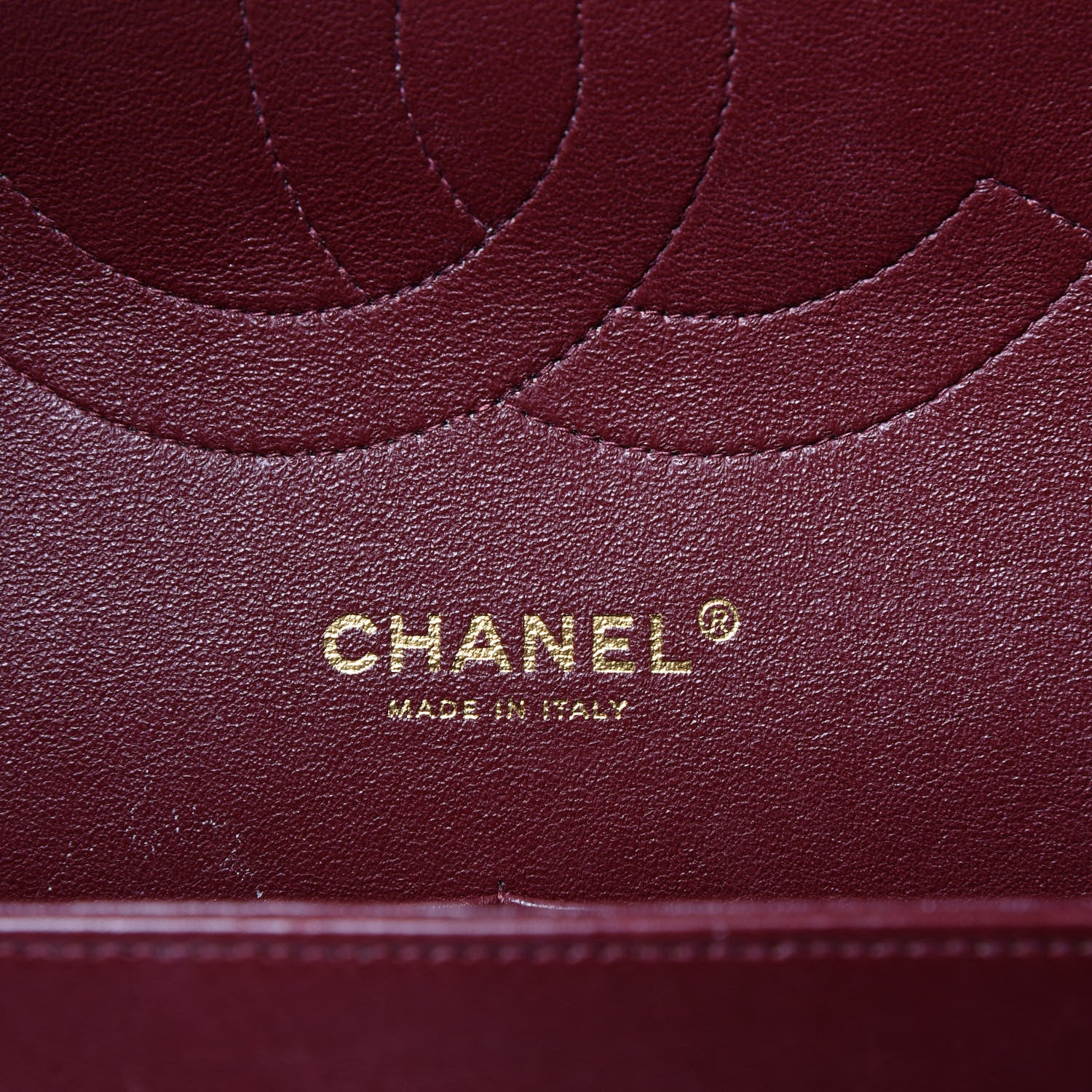 Chanel Lambskin Quilted Jumbo Double Flap Burgundy 5 of 16