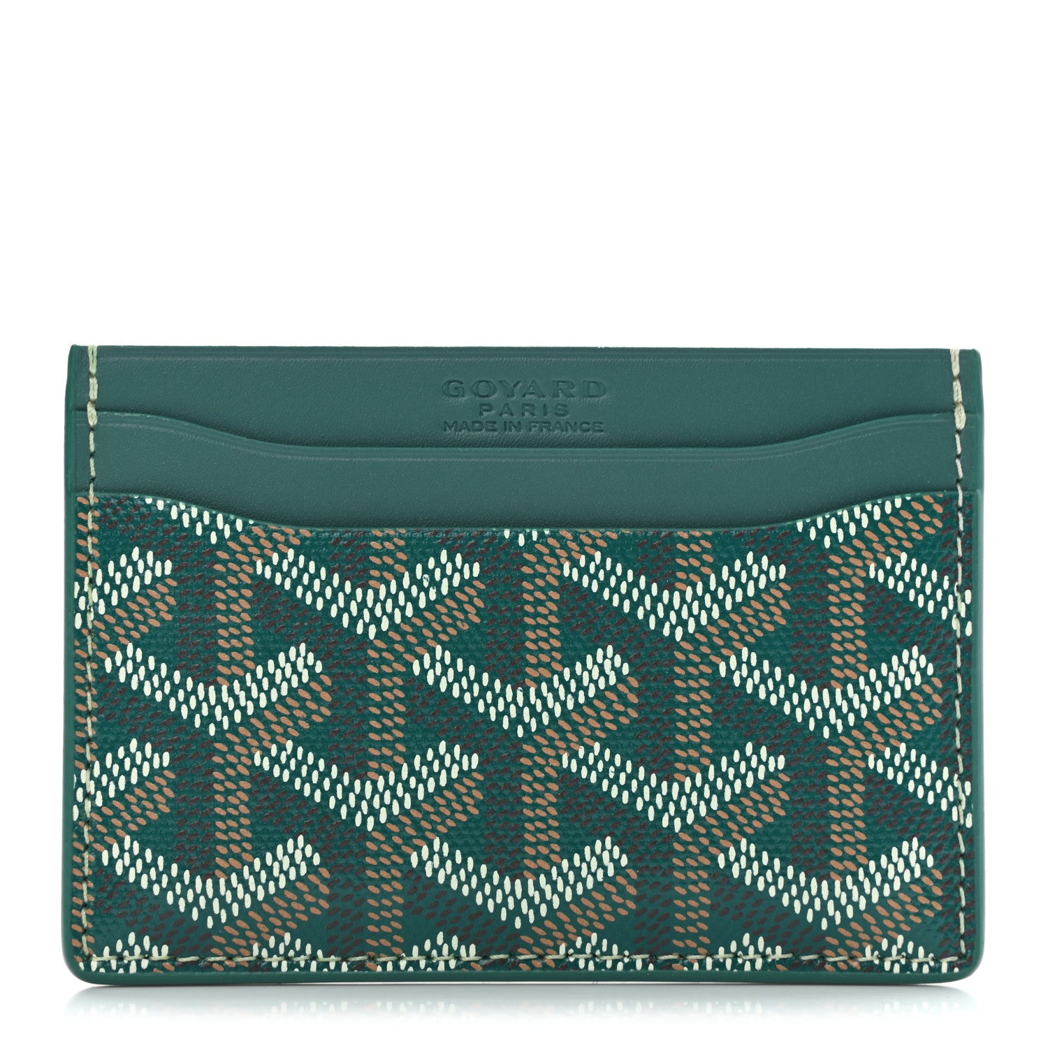Goyard Goyardine Saint Sulpice Card Holder Green 1 of 5
