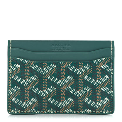 Goyard Goyardine Saint Sulpice Card Holder Green 1 of 5