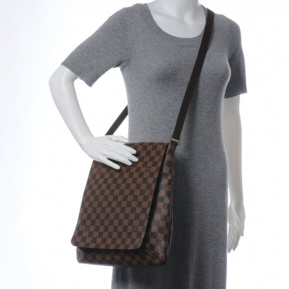 Louis Vuitton Damier Ebene Musette GM 2 of 7
