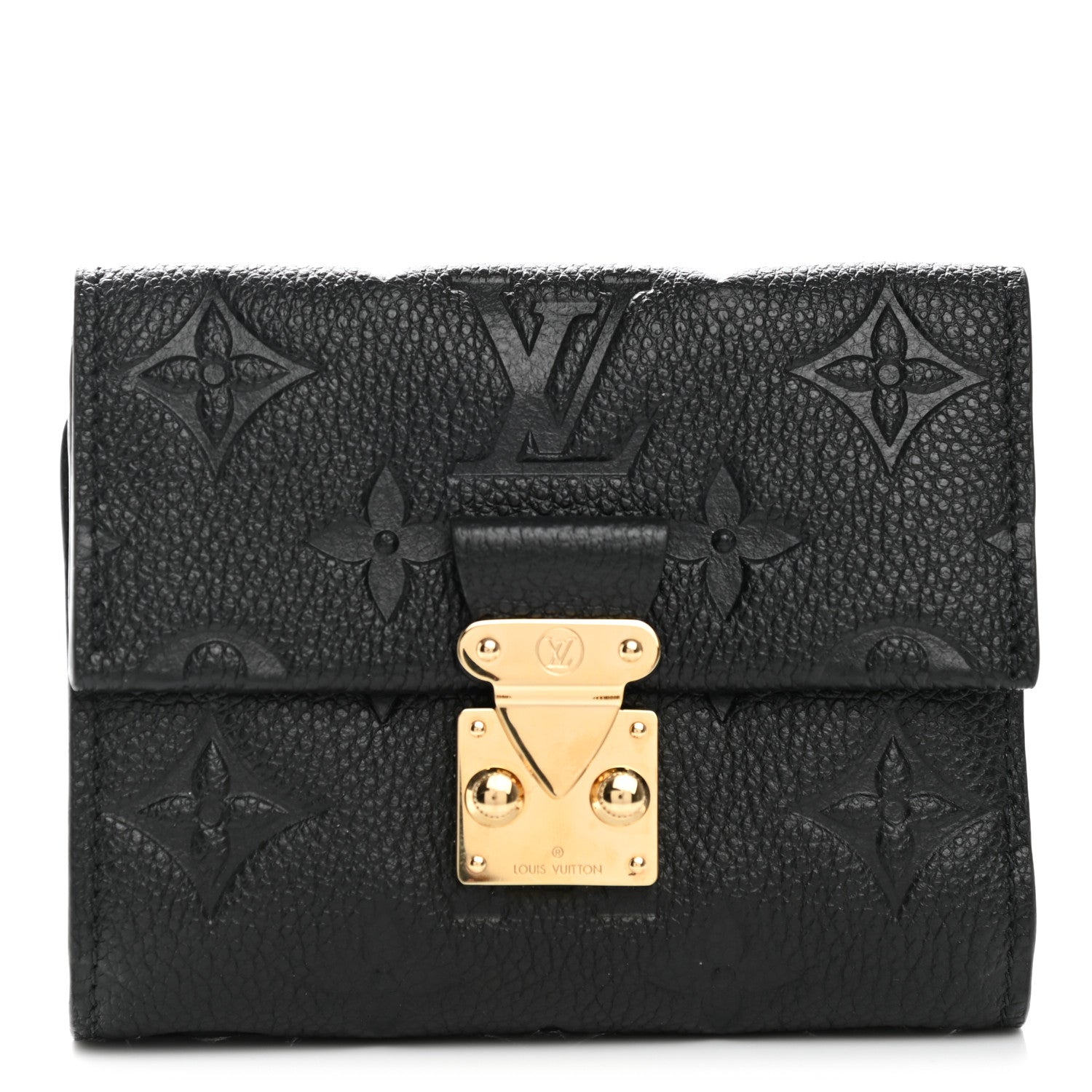 Louis Vuitton Empreinte Metis Compact Wallet Black 1 of 7
