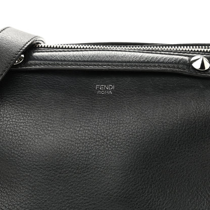 Fendi Vitello Dolce Medium By The Way Boston Bag Black 8 of 11