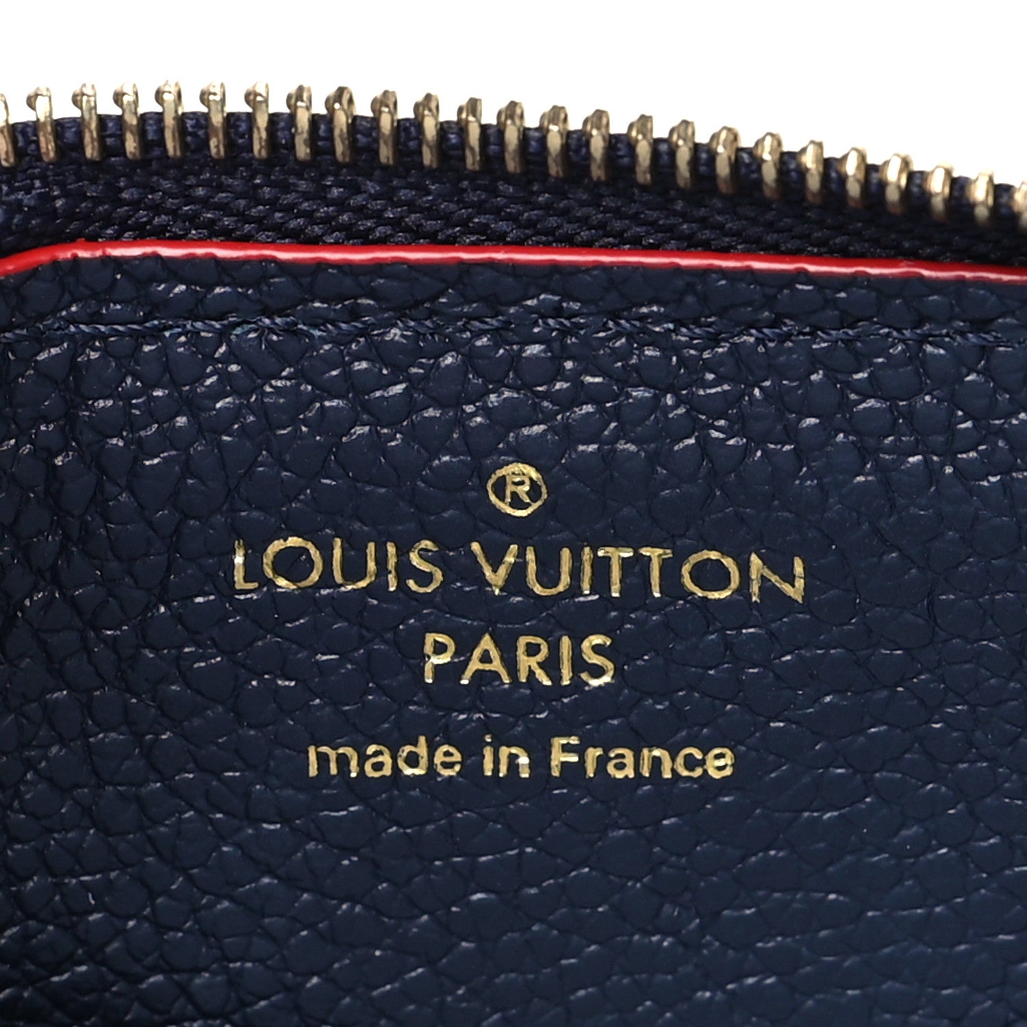 Louis Vuitton Empreinte Recto Verso Card Holder Marine Rouge 6 of 7