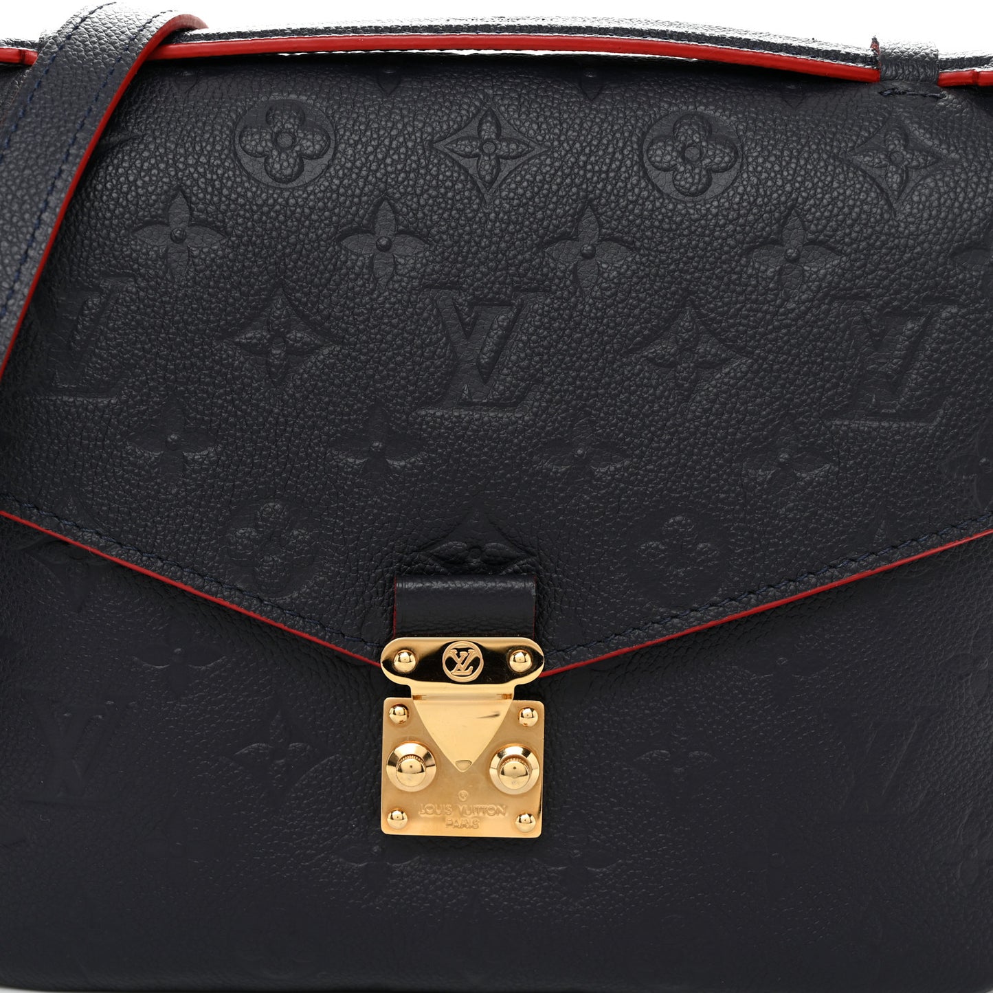 Empreinte Pochette Metis Marine Rouge