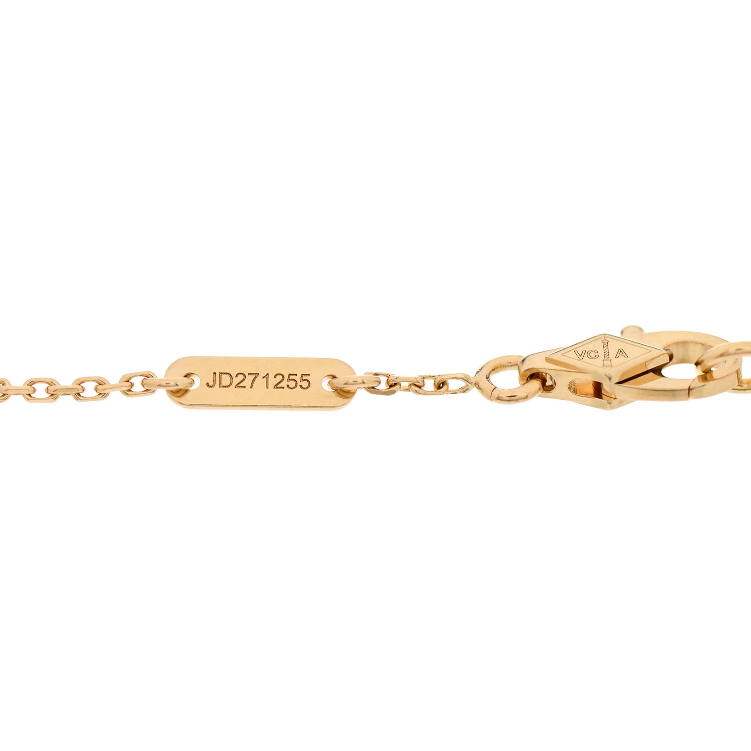 Van Cleef & Arpels 18K Yellow Gold Mother of Pearl Sweet Alhambra Bracelet 4 of 6