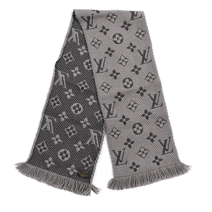 Louis Vuitton Wool Silk Logomania Scarf Verone 2 of 3
