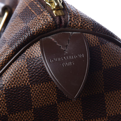 Louis Vuitton Damier Ebene Speedy 30 6 of 10