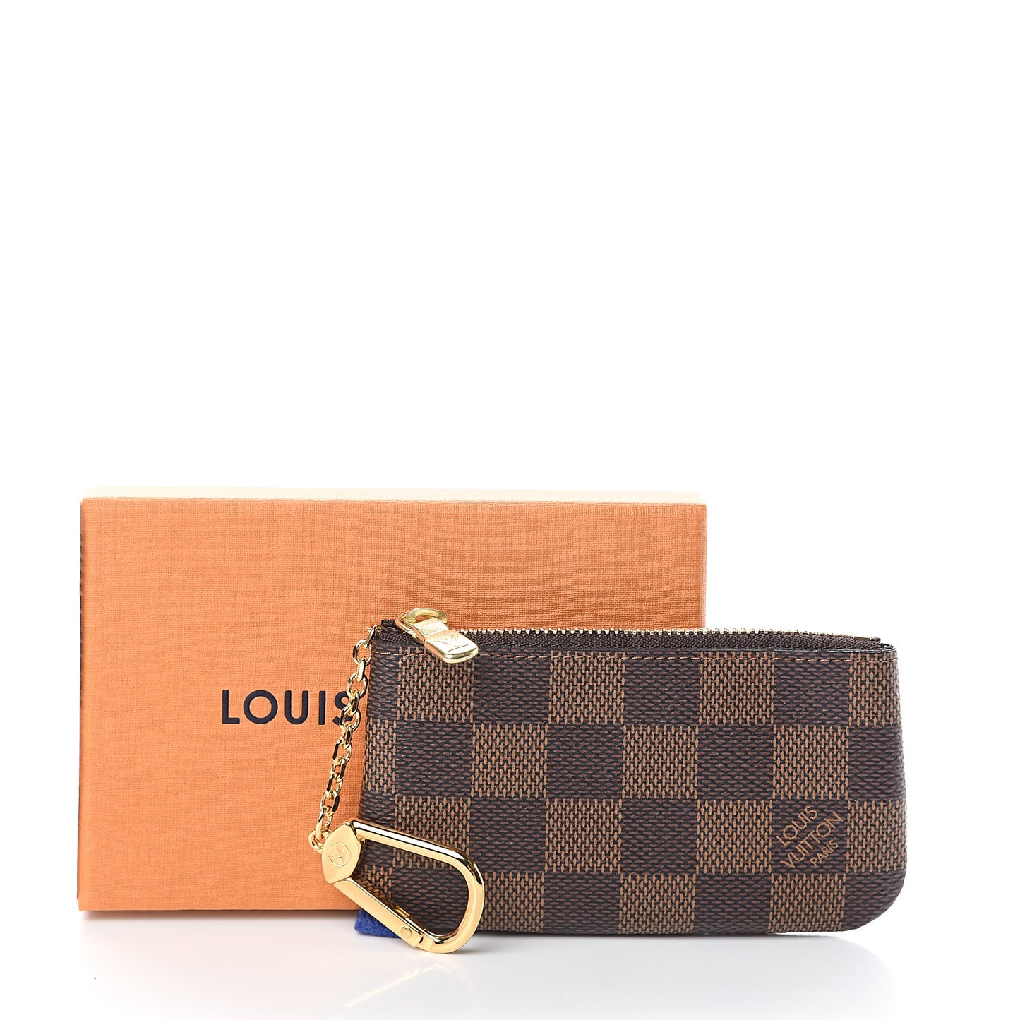 Damier Ebene Key Pouch