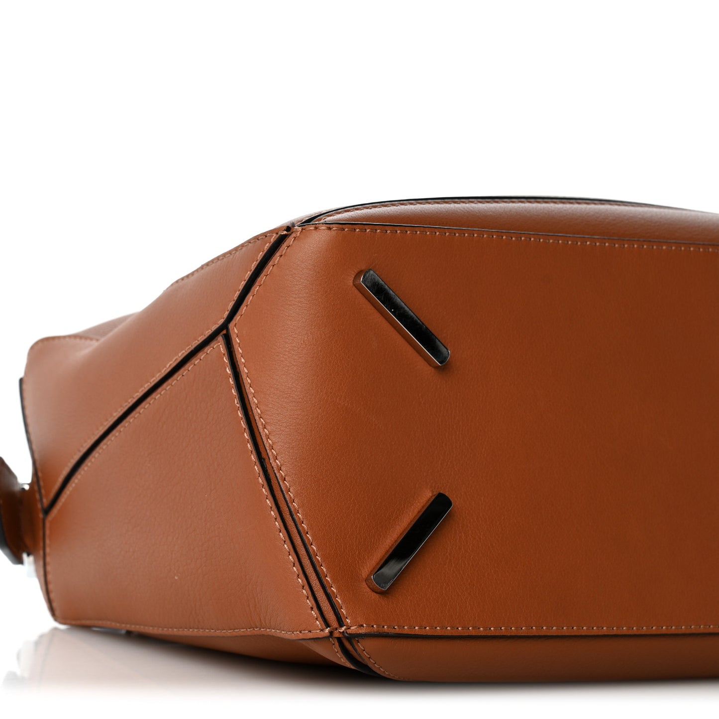 Calfskin Medium Puzzle Bag Tan